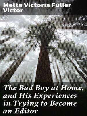cover image of The Bad Boy at Home, and His Experiences in Trying to Become an Editor